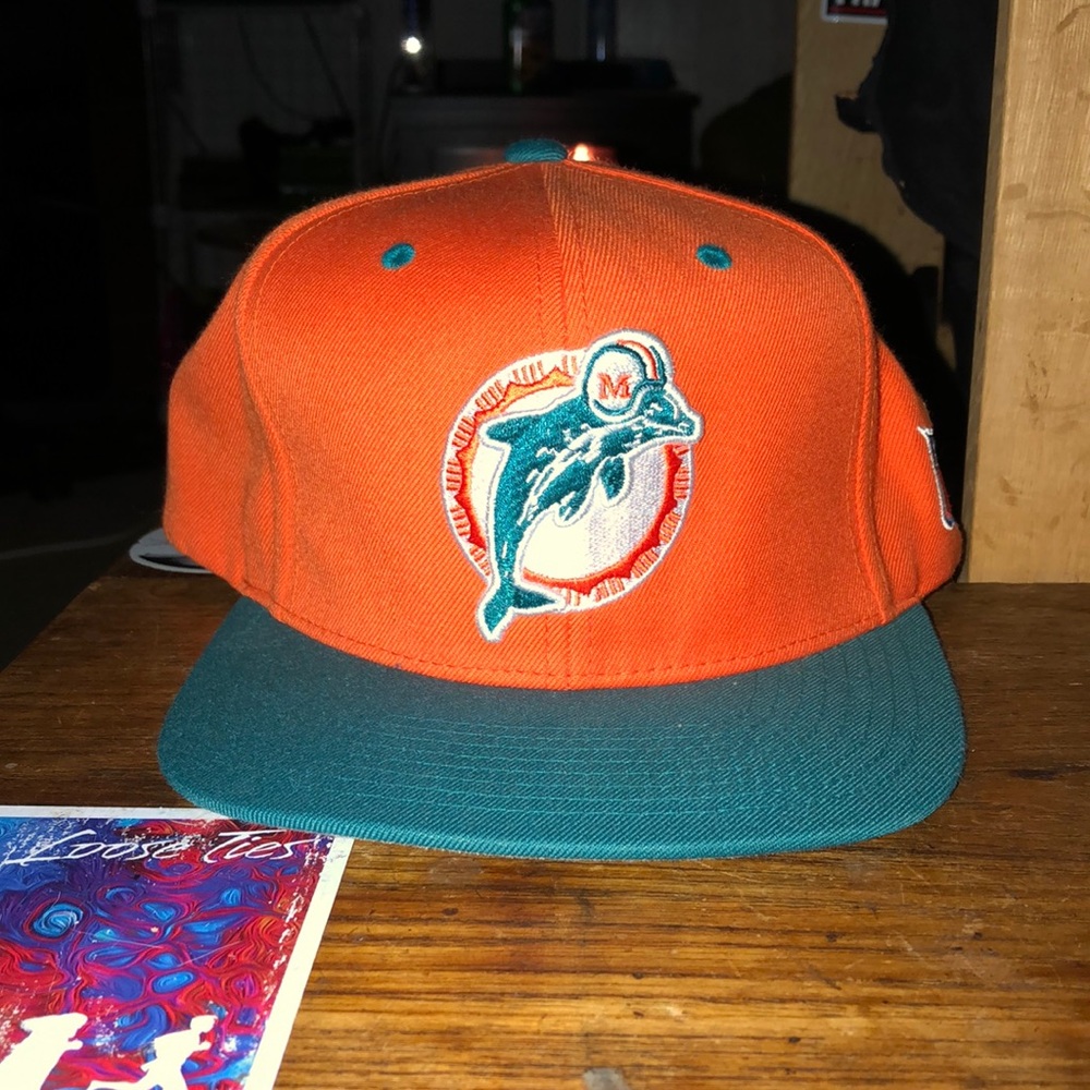 Vintage Miami Dolphins hat by Mitchell & Ness